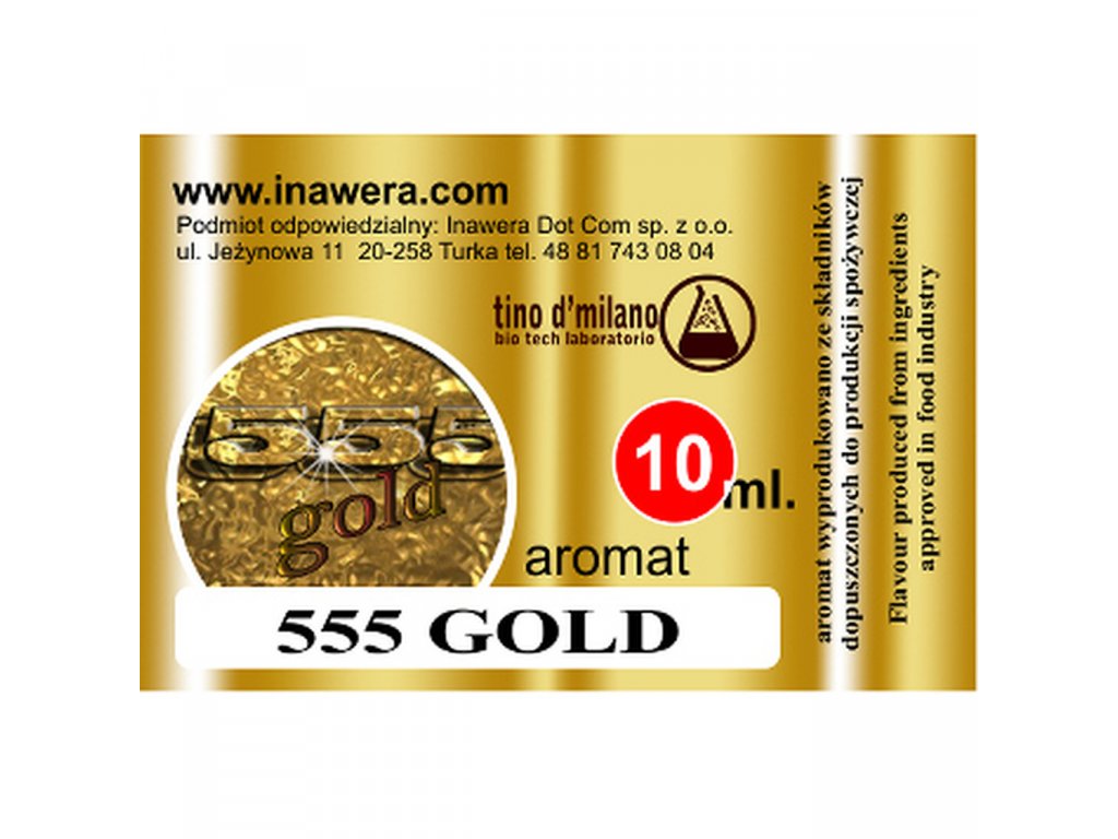 INW 555 GOLD / Typ tabáku