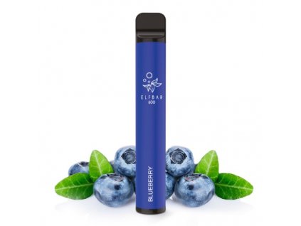 Elf Bar Vape ELF BAR 600 jednorázová e-cigareta Blueberry