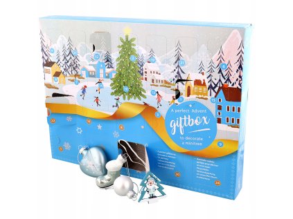 Adventný kalendár Vianočné ozdoby