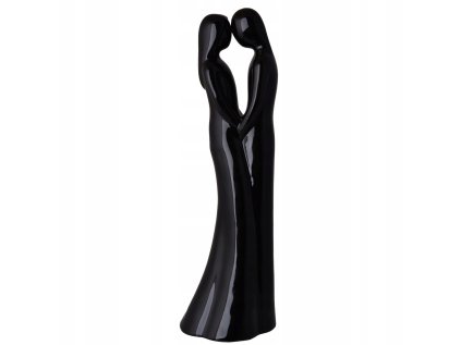 Socha Pár čiernej farby 29cm