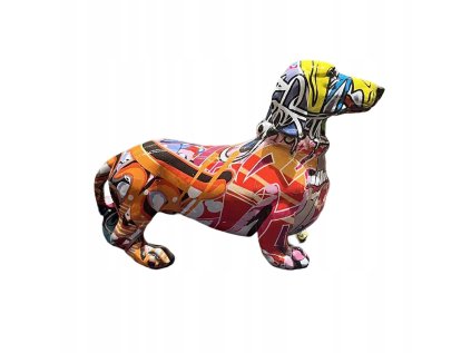 Figúrka Farebný jazvečík 21cm 1