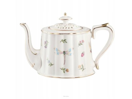 Čajník z porcelánu Ivory biely 850ml A