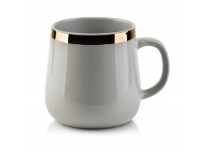 Hrnček porcelánový biely Dalia 500ml