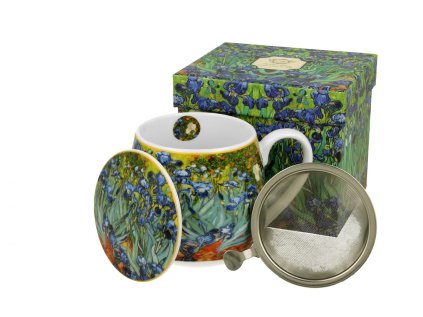 Hrnček porcelánový kvetinový Van Gogh 430ml