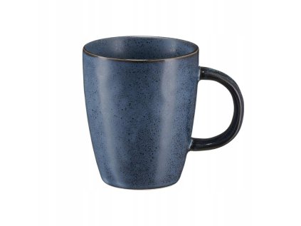 Hrnček porcelánový šedo čierny Obsydian 350ml