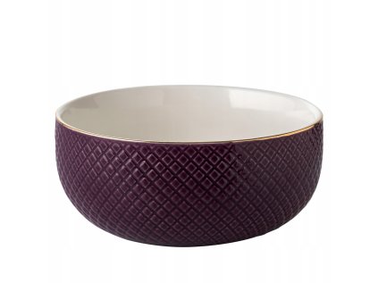 Miska porcelánová fialová Tiffany 13cm