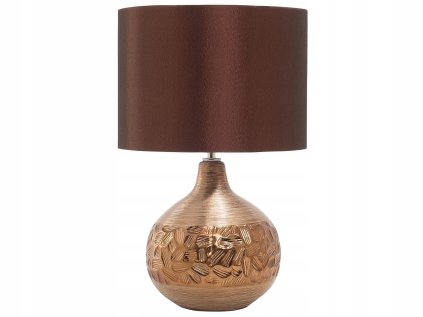 Stolná lampa hnedej a béžovej farby, 43cm 1