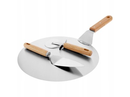 Pizza sada 3ks Brunbest nerezová A