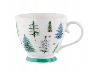 Vianočný hrnček Florina WINTERLAND biely 440ml A
