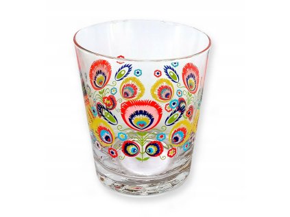 Poháre 6ks s ľudovým dekorom 250ml