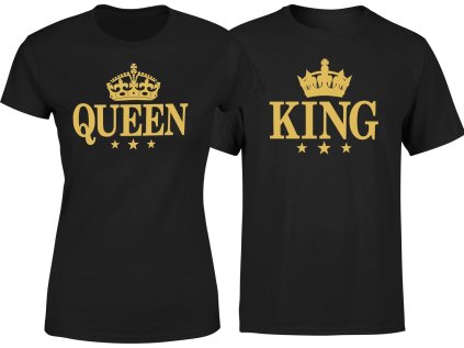 PREZENT NA WALENTYNKI KOSZULKI DLA PAR KING QUEEN