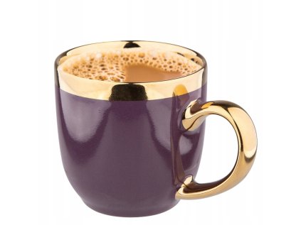 Hrnček Altom Design AURORA GOLD fialový 300ml