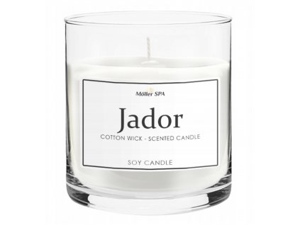 Sójová sviečka s vôňou parfému Möller SPA Jador 400g
