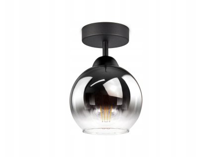 Stropná lampa Luxolar čierna