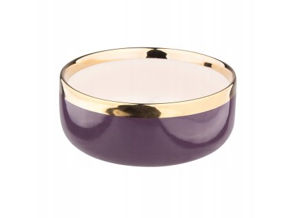 Šalátová miska Altom Design AURORA GOLD fialová 14cm