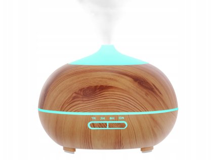 Aroma difuzér a zvlhčovač s ionizátorom Ruhhy tmavo hnedý 400ml