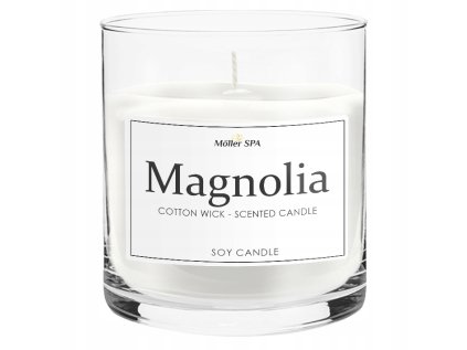 Sójová sviečka Möller SPA Magnolia 360g