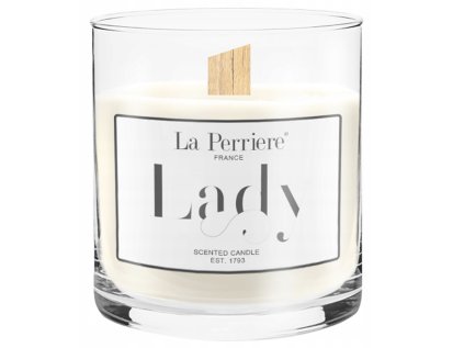 Sójová sviečka s vôňou parfému La Perriere Lady 360g
