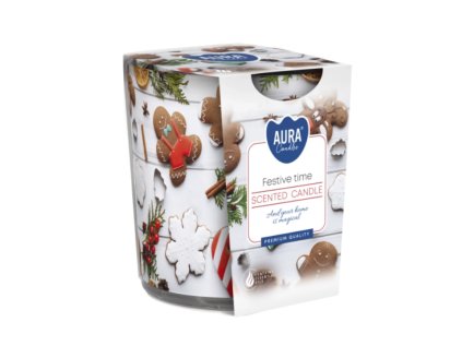 Vianočná sviečka Perníčky so škoricou