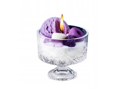 Sójová sviečka Yankee Candle v pohári, černica-vanilka 1