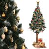 Umelý vianočný stromček na kmeni Borovica 180cm 2
