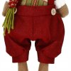 Vianočný Sob červenej farby 45cm 4