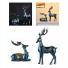 Figúrka Modrý jeleň 2ks 4