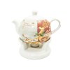 Porcelánová kanvica s ohrievačom 1l Vianoce A
