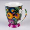 Hrnček porcelánový kvetinový Folkstar 280ml 2
