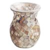 Aroma lampa z hnedej mozaiky 14,5cm 1