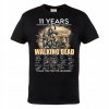 Pánske tričko The Walking Dead čiernej farby 1
