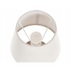Stolná lampa bielej a medenej farby, 35cm 3