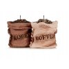 Darčekový box so sviečkami 2ks Vrece s kávou B