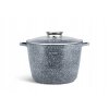 Mramorový hrniec Edenberg šedý 6,2l A