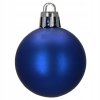 Vianočné gule 20ks modrej farby 2