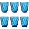 Poháre 6ks Affek Design ELISE modré 250ml A