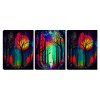 Obraz na plátne 3ks Abstraktná príroda 180x80