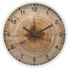 Nástenné hodiny z dreva v troch farbách 25cm C