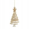 Sklenená ozdoba vianočný stromček VILLA ITALIA 11,5 cm
