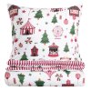 Vianočné posteľné obliečky z mikrovlákna VIANOČNÝ CIRKUS