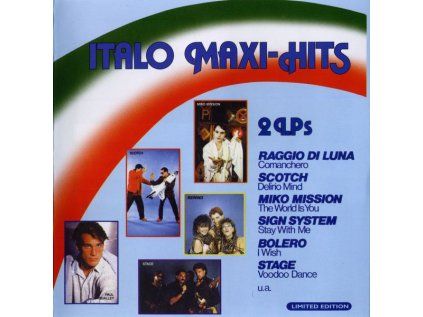 Italo Maxi Hits 2CD Limited
