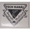Samolepka Tech kanál