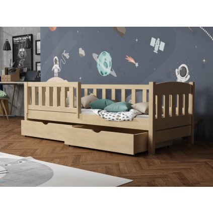 Dětská postel s úložným prostorem Bolek