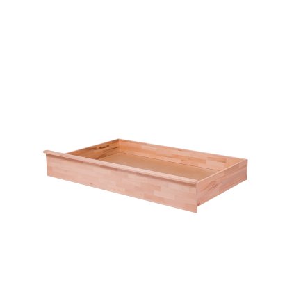 Úložný prostor - 3/4 - buk - výška 25 cm (Moření HP Antracit)