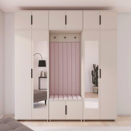 Předsíňová stěna Bianco 12 - U/6