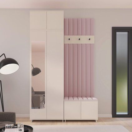 Předsíňová stěna Bianco 14 - P/6