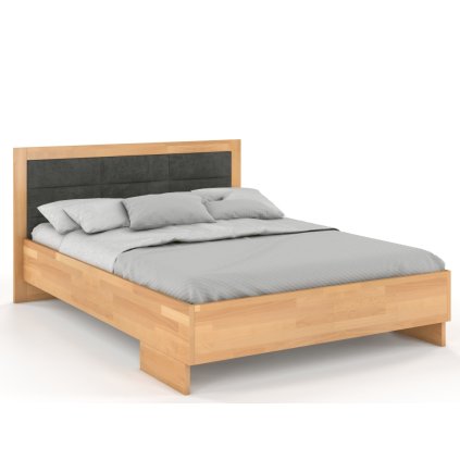 čalouněná postel Kalmar z masivu buk