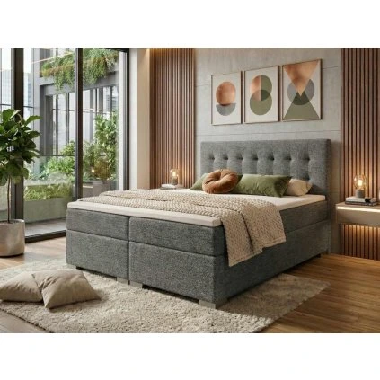 web Boxspring Silver 243