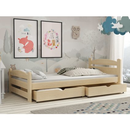 Dětská postel s úložným prostorem Max