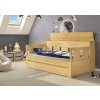 Úložný box na matraci k posteli Relax - masiv borovice